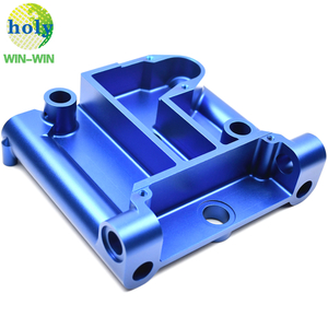 Parti di lavorazione di cnc anodizzante anodizzazione blu personalizzate 6083 parti di lavorazione di alluminio